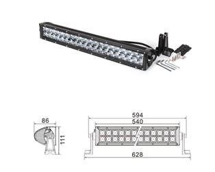 Kinwons Led Ramp 10-32V 120W