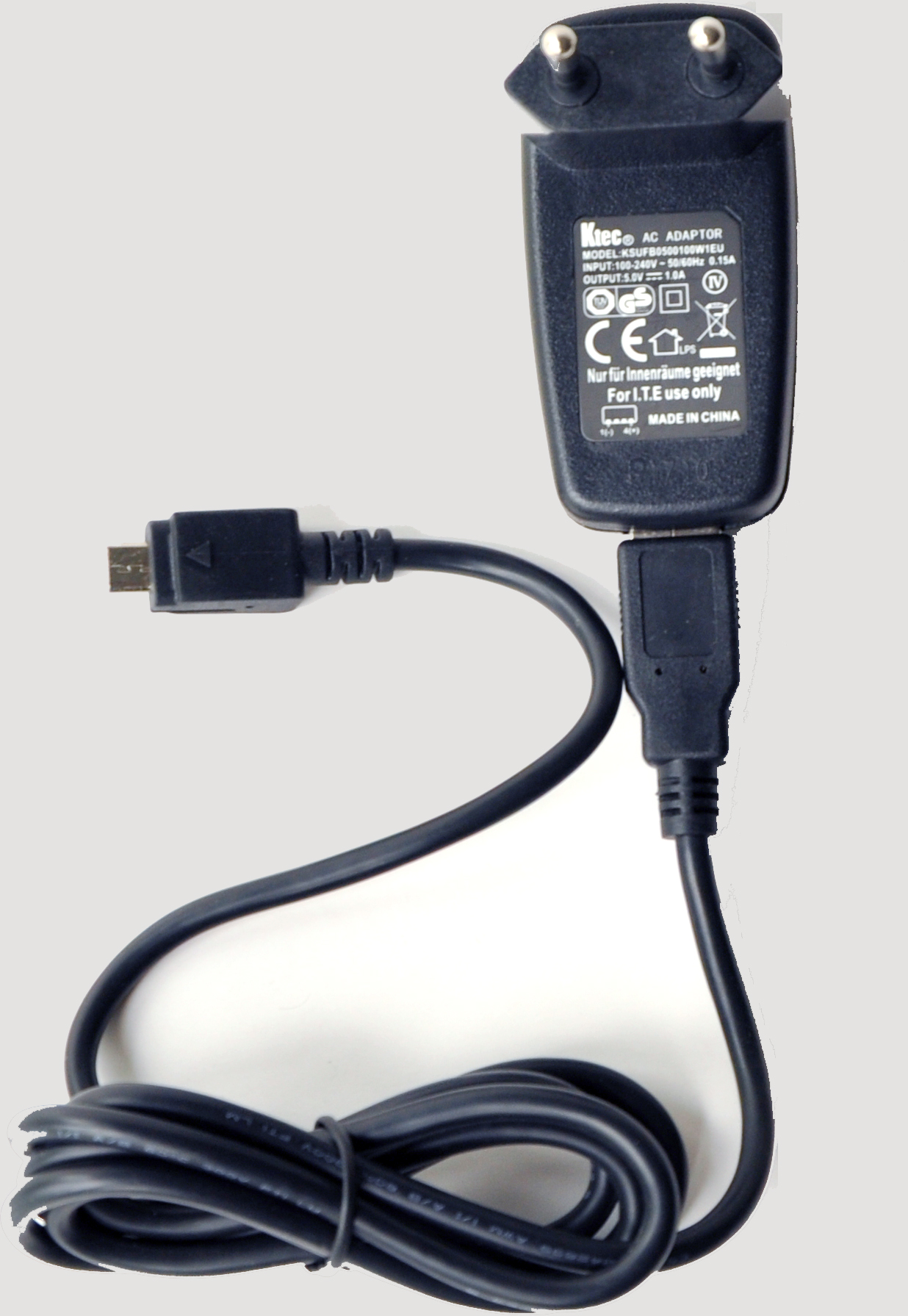 SR G4/G9 wall charger with USB jack 5DCV 1A