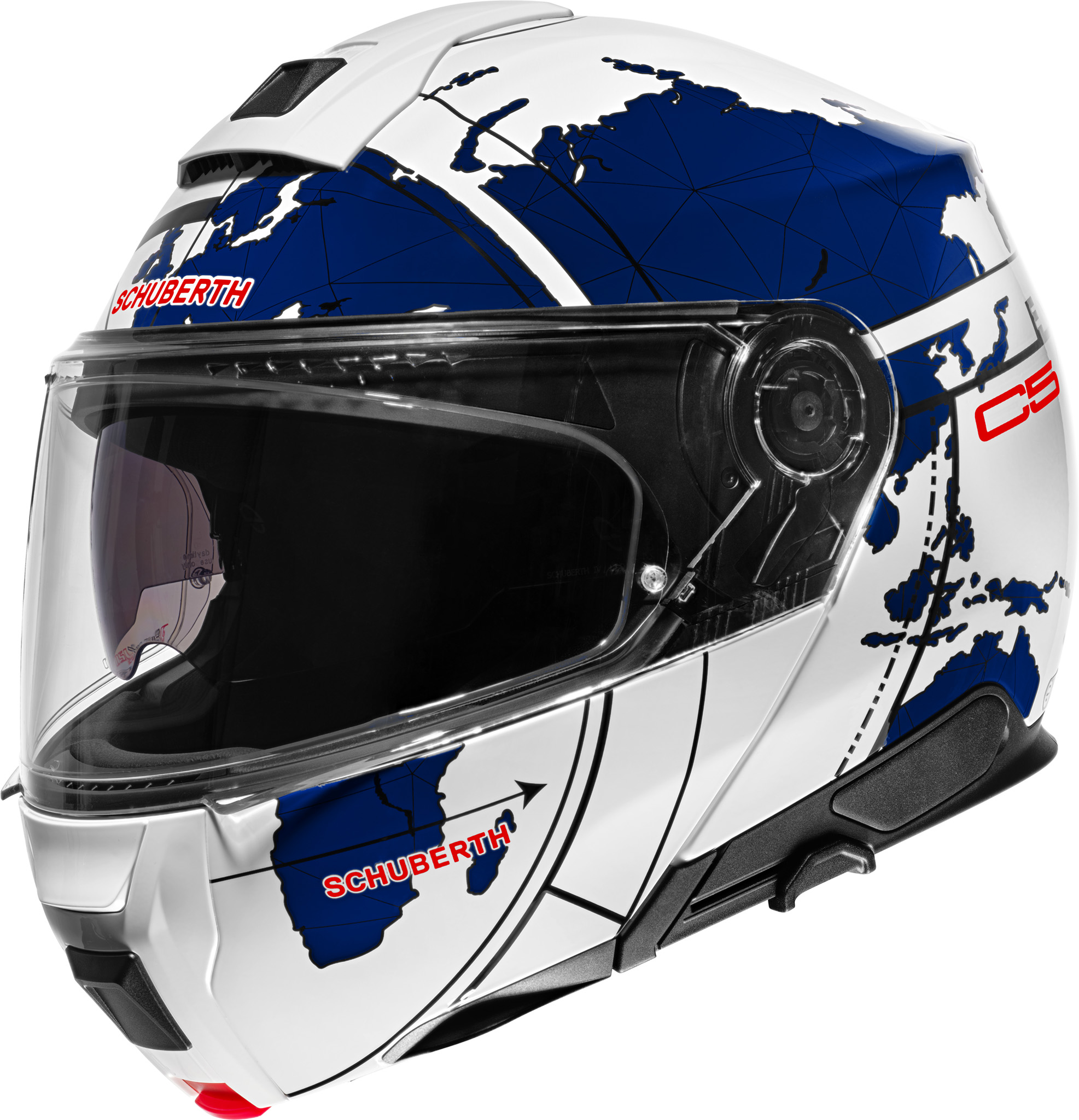 Schuberth Hjälm C5 Globe Blå S 55