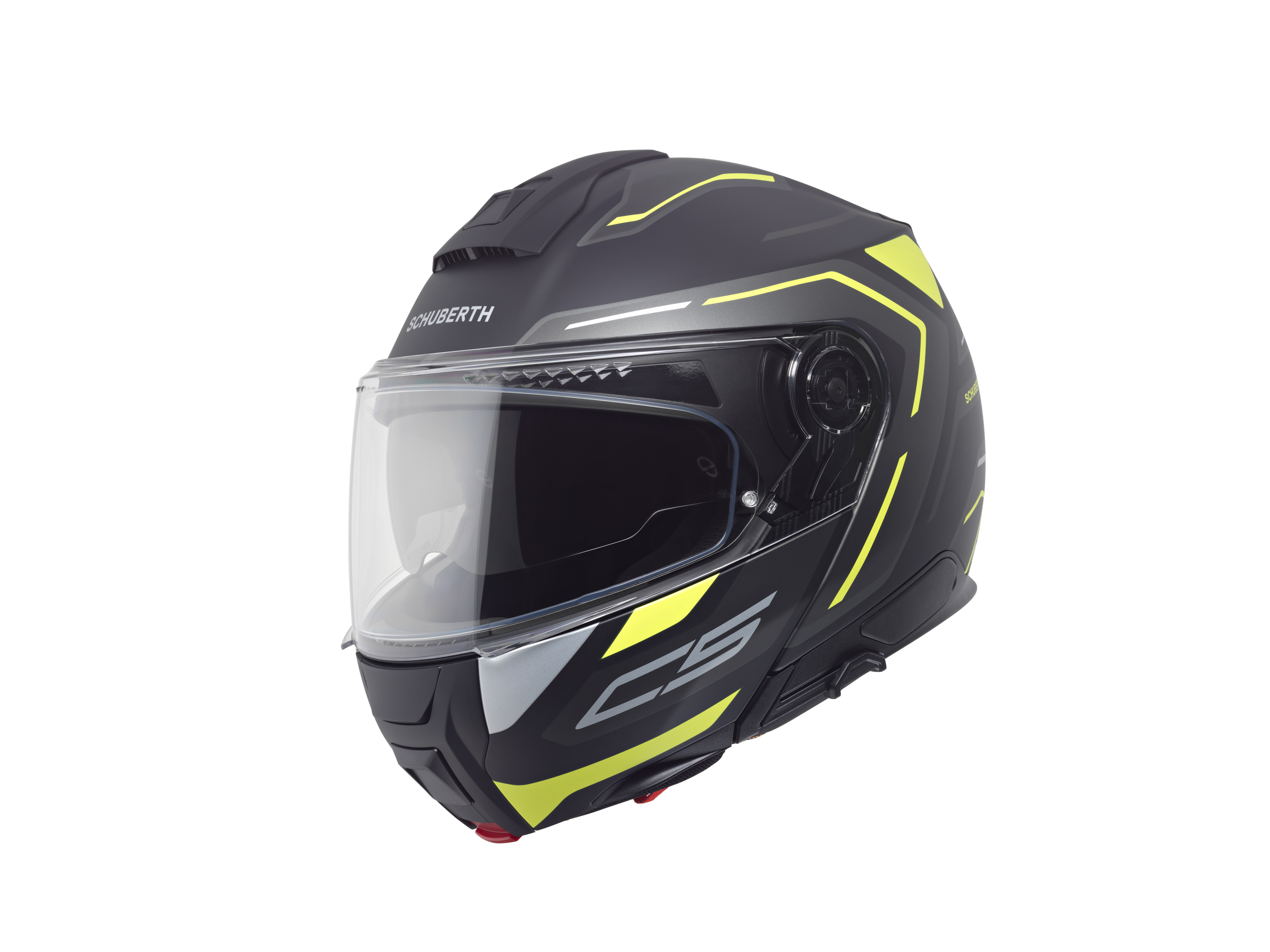 Schuberth Hjälm C5 Omega gul XS 53