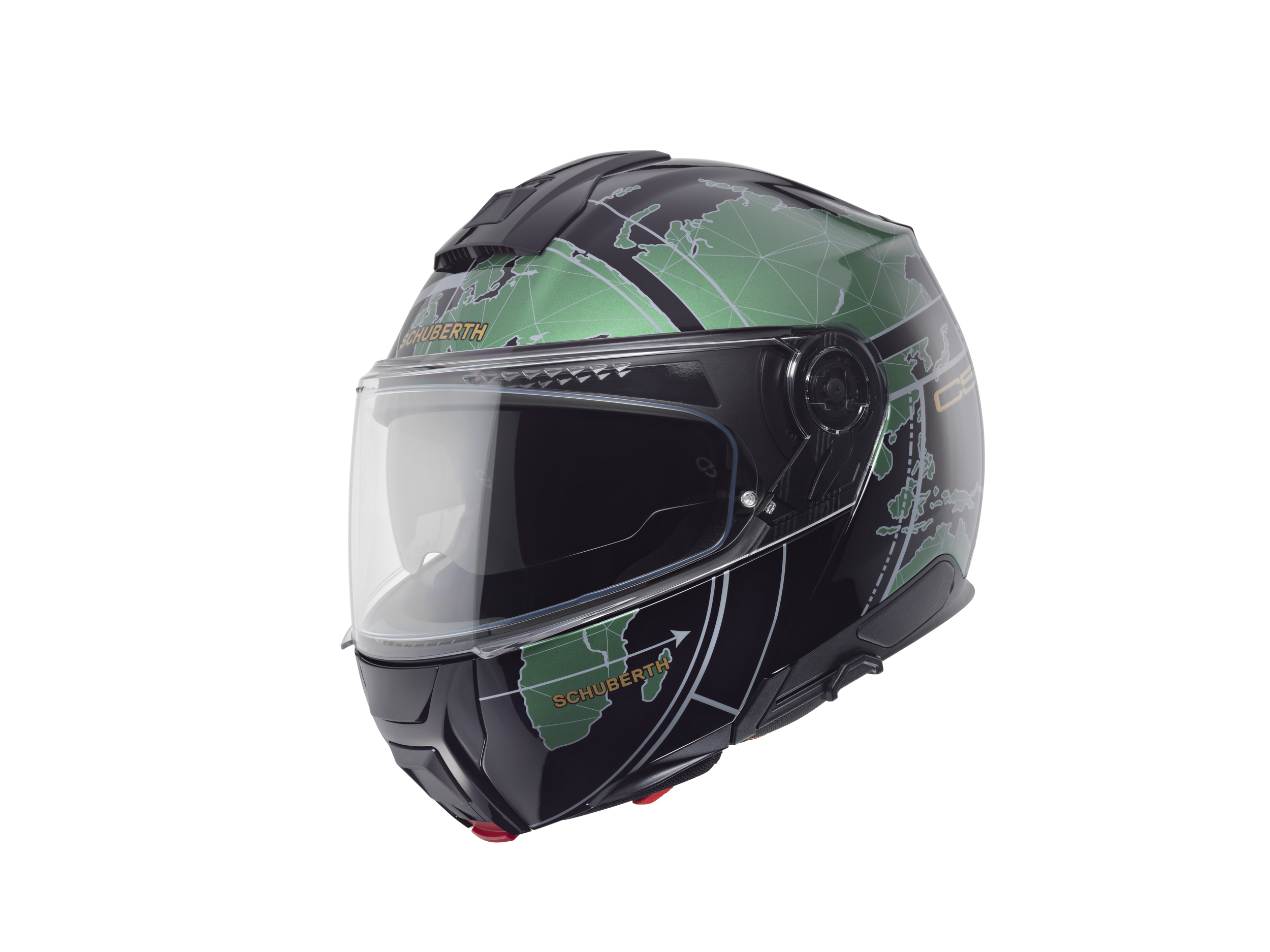 Schuberth Hjälm C5 Globe grön S 55