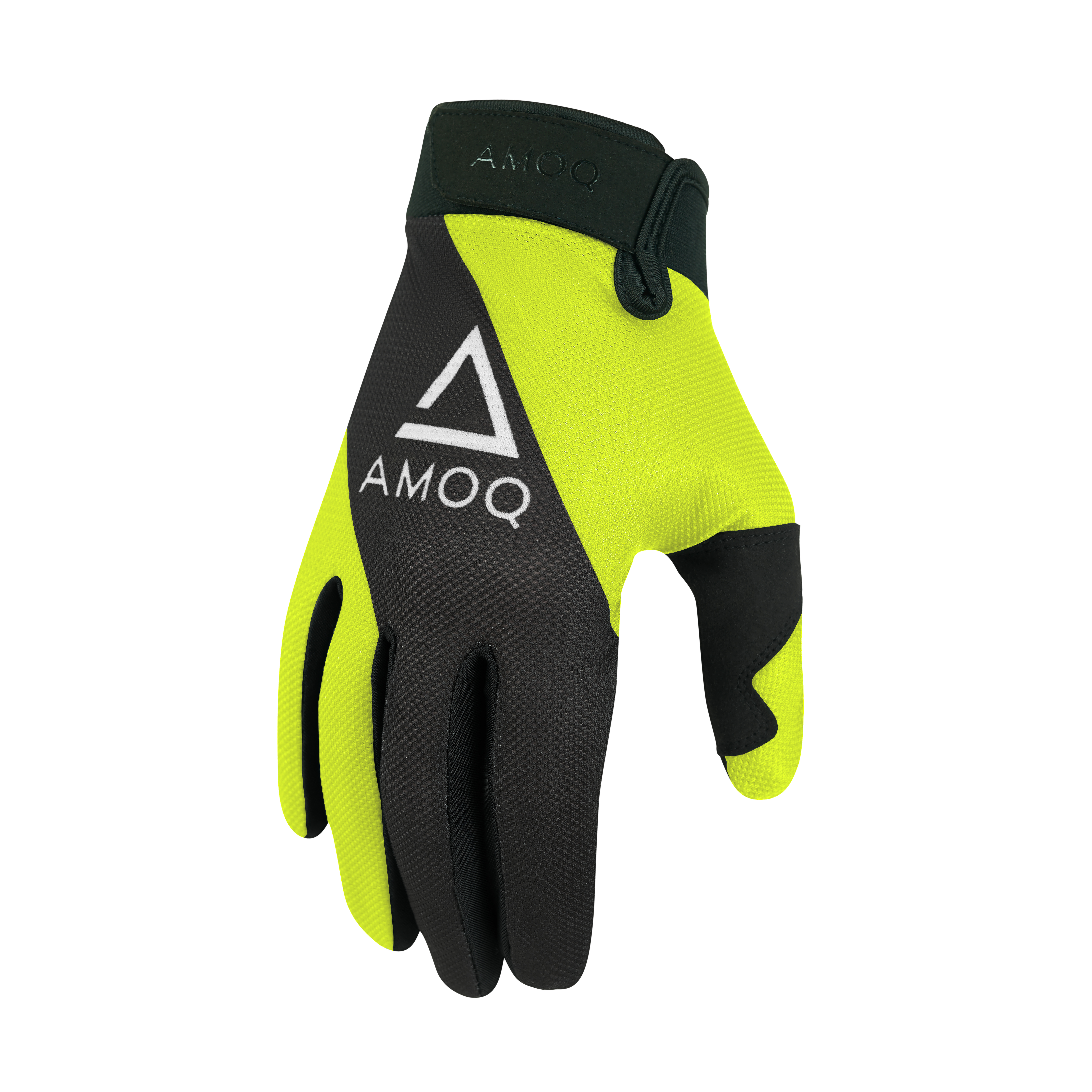 AMOQ Airline Mesh Crosshandskar Svart-HiVis S/8